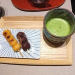 Mosukedango - お団子抹茶セット