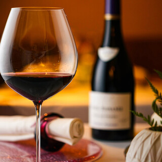 We have over 20 types of wine by the glass.