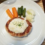 キッチン ブルー グローブ - 上から