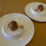 Felicita Pizzeria Trattoria - 和栗のモンブラン