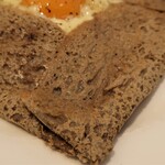 cafe enn - ガレット　生地　ズーム