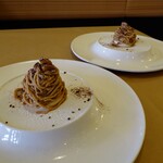 Felicita Pizzeria Trattoria - 和栗のモンブラン