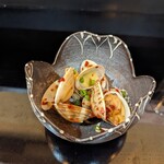 チャイナ酒家 唐苑 - 「あさりの紹興酒漬け」