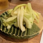 ぽんず - セロリの浅漬け