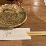 ぽんず - 取り皿が鶏皿w