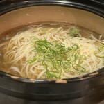 多満喜 - 〆の半田素麺