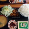 Izakaya Kojima - もつホルモン炒め定食（950円）ご飯大盛り（170円）