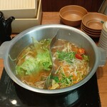 しゃぶしゃぶ温野菜 - しゃぶしゃぶ鍋③ (2023.11.20)