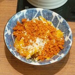 しゃぶしゃぶ温野菜 - 前菜の粉雪チーズとかぼちゃのごろごろサラダ (2023.11.20)