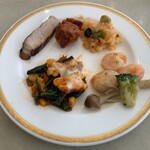 バイキングレストラン カーメル - ビュッフェ料理5種