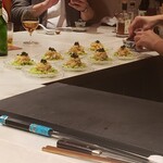 田中圭英 - 盛り付け見ても味が想像できない、ワクワク！