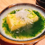 クラフト麦酒酒場 シトラバ - あおさの揚げ出し豆腐