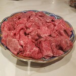 田中圭英 - しゃぶしゃぶのお肉、とろける～。