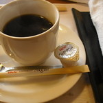 かに道楽 - サービスのコーヒー