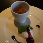 セットのデザート、これも美味しかった☆