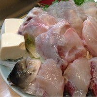 とらふぐ亭 新宿別館 - てっちり（ピクピク活きてます…(-｡-