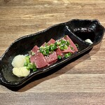 Sumibiyakiniku Asakura - ハツ刺し 850円