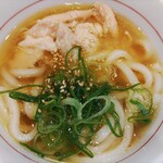 なか卯 - 鶏塩うどん 小