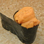 すし家 一柳 - 海水ばふんうに