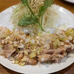 三国亭 - 蒸し鶏