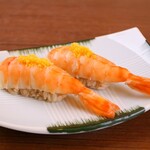蒸蝦壽司飯團
