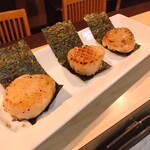居酒屋いのうえ - 帆立ガーリックバター醤油磯辺焼き