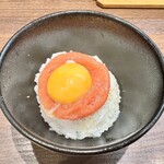 Kiramekino Tori - カラスミ明太卵かけごはん