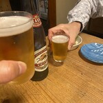 焼鳥 八朔 - ラガー大壜があるから嬉しい