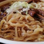 肉中華そば 源楽 - 麺