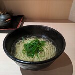 焼き鳥 都 - 〆の一品∶ラーメン