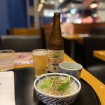 五右衛門 - ビール　サラダ