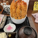 エビフライと定食 うおのぶ食堂 - 