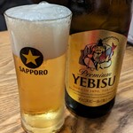 日本橋 お多幸本店 - エビス瓶ビール