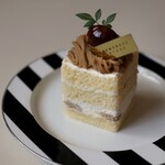 グラマシーニューヨーク - 和栗と和三盆のショートケーキ