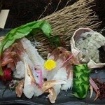 やなぎ荘 - ブランド蟹のお造り