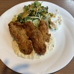 レストラン オーロラ - 牡蠣フライランチ