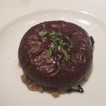 Bistro Hutch - 椎茸のリゾット。これ、本当に好み。椎茸の味が濃く、椎茸自体も肉厚！椎茸好きは見つけたら頼むべし♪