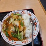 聚香楼 - 中華丼大盛り