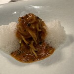 RISTORANTE OZIO - 自家製タリオリーニ　ずわい蟹とトマトのソース