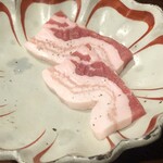 まほろば囲炉裏 - パイナポーで育てた豚さん