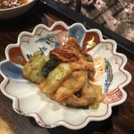 まほろば囲炉裏 - キムチ三種盛り