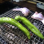 まほろば囲炉裏 - 万願寺唐辛子