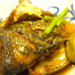 味のなかがわ - Ｃ定食の、あら煮。　この日は鯛。