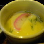 味のなかがわ - 両方の定食に付く、茶碗蒸し。