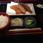 京ばし松輪 - アジフライ定食（1,200円）