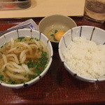 讃香製麺所 - 朝定食（玉子）