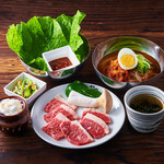 모리오카 냉면 점심 <주시 갈비 로스>