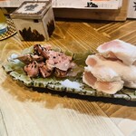 囲炉裏場 焚き火 - 