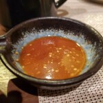 創彩和房ふじた - 味変の胡麻だれ