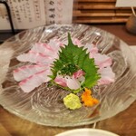 創彩和房ふじた - クエの刺身